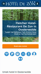 Mobile Screenshot of fletcherhoteldezon.nl